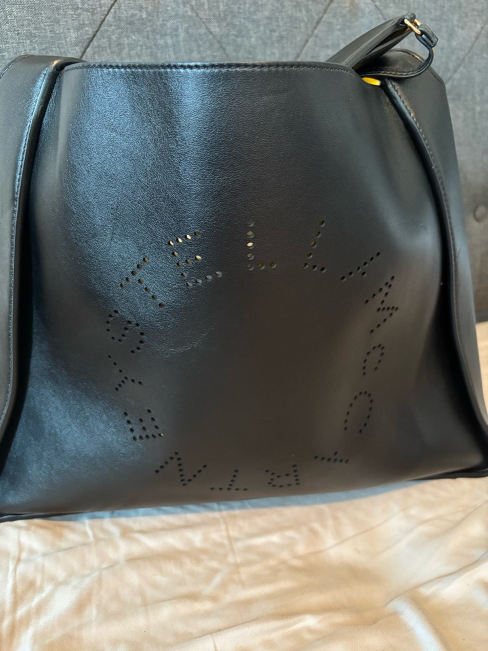 Stella McCartney Stella Logo Tote Bag – Black Alter Mat-Excellent Condition COA - Picture 2 of 16